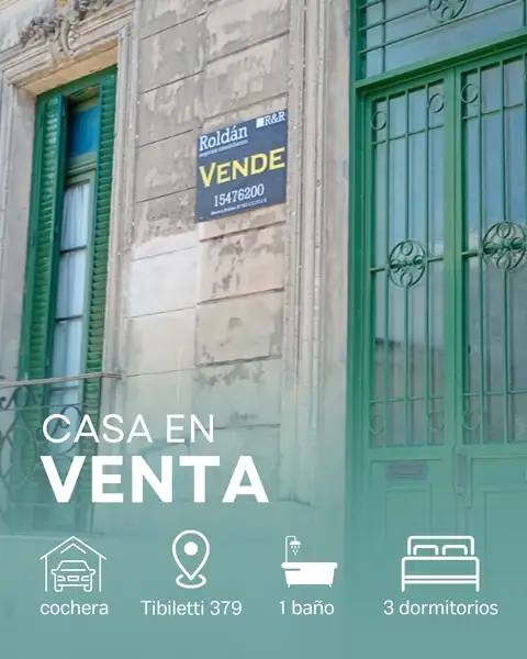Casa de 3 dormitorios en venta en Concepción del Uruguay