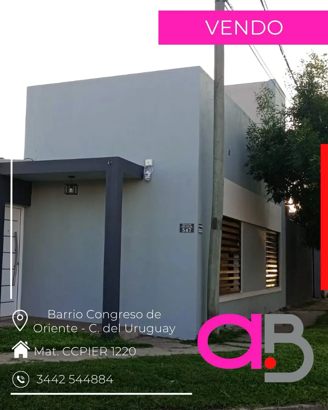 Casa de 2 dormitorios en venta en Barrio Congreso De Oriente, Concepción del Uruguay — foto 2