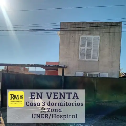 Casa de 3 dormitorios en venta en Zona Colegio / Hospital, Concepción del Uruguay