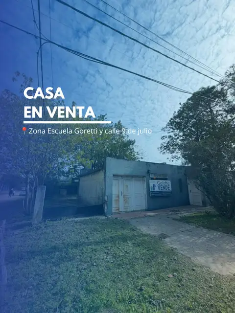 Casa de 2 dormitorios en venta en Concepción del Uruguay