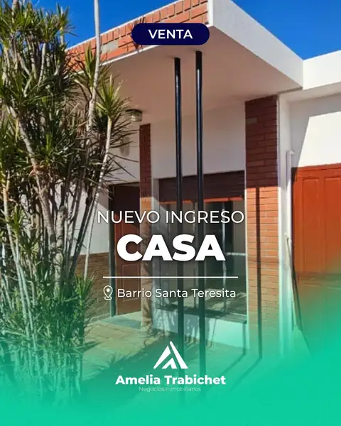 Casa de 2 dormitorios en venta en Barrio Santa Teresita, Concepción del Uruguay