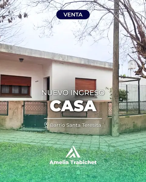Casa de 2 dormitorios en venta en Barrio Santa Teresita, Concepción del Uruguay