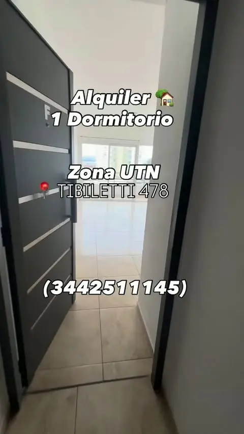 Departamento de 1 dormitorio en alquiler en Zona universidades, Concepción del Uruguay — foto 2