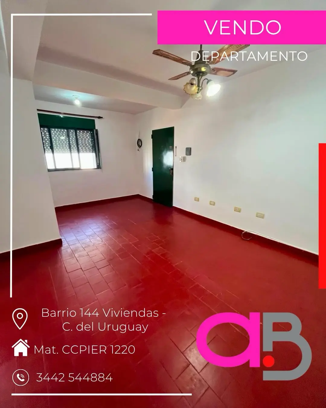 Departamento de 3 dormitorios en venta en Barrio 144 Viviendas, Concepción del Uruguay — foto 1