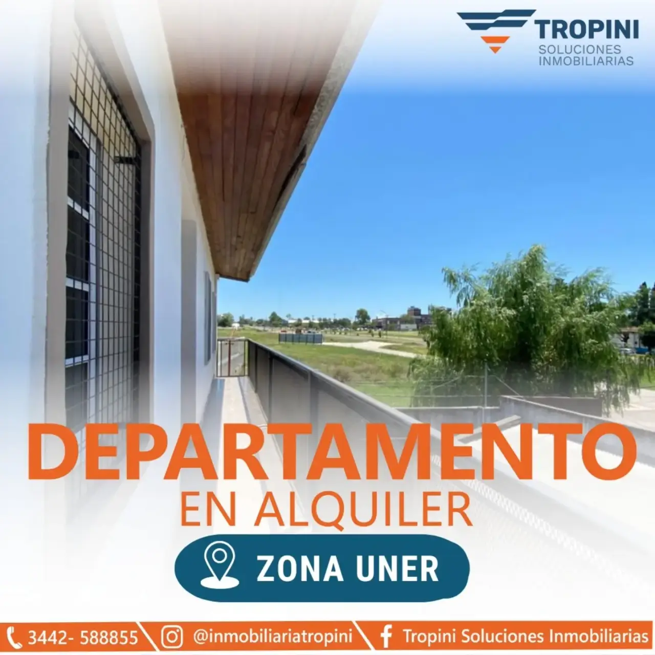 Departamento de 2 dormitorios en alquiler en Concepción del Uruguay — foto 1