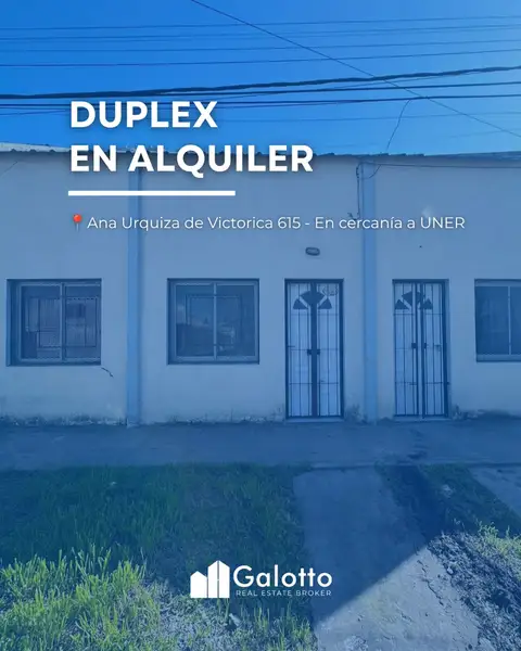 Casa de 1 dormitorio en alquiler en Concepción del Uruguay