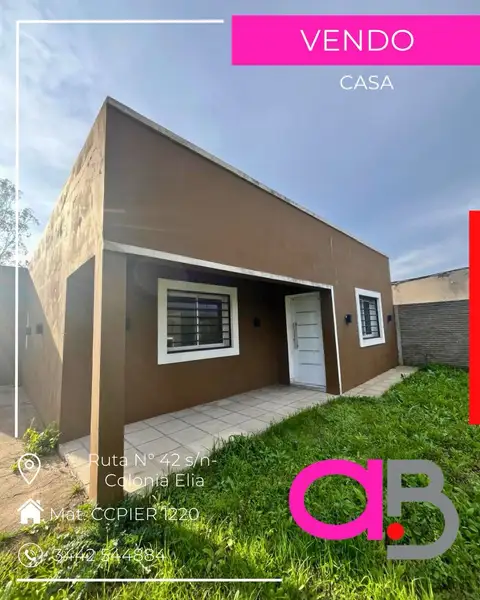 Casa de 2 dormitorios en venta en Concepción del Uruguay