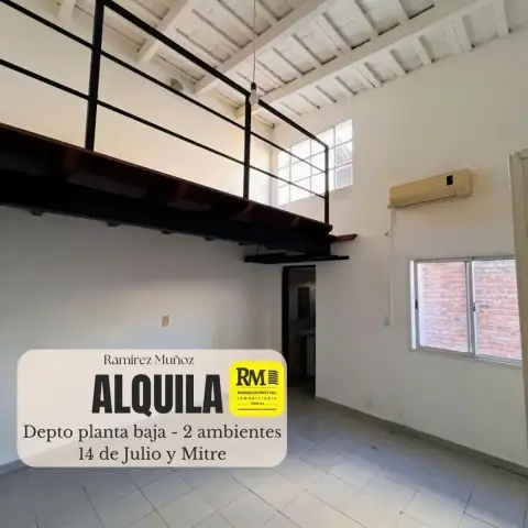 Departamento de 1 dormitorio en alquiler en Concepción del Uruguay