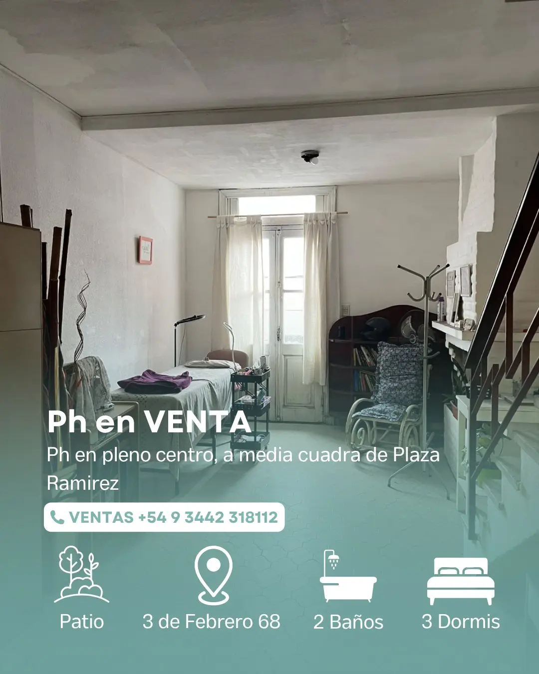 Casa de 3 dormitorios en venta en Concepción del Uruguay — foto 2
