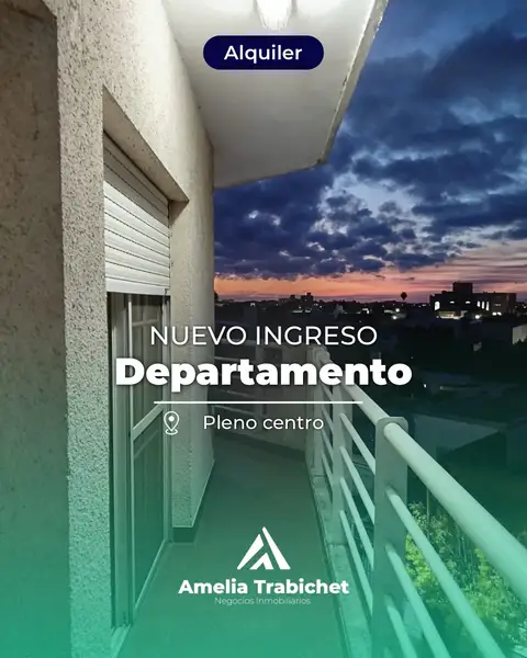 Departamento de 2 dormitorios en alquiler en Centro, Concepción del Uruguay